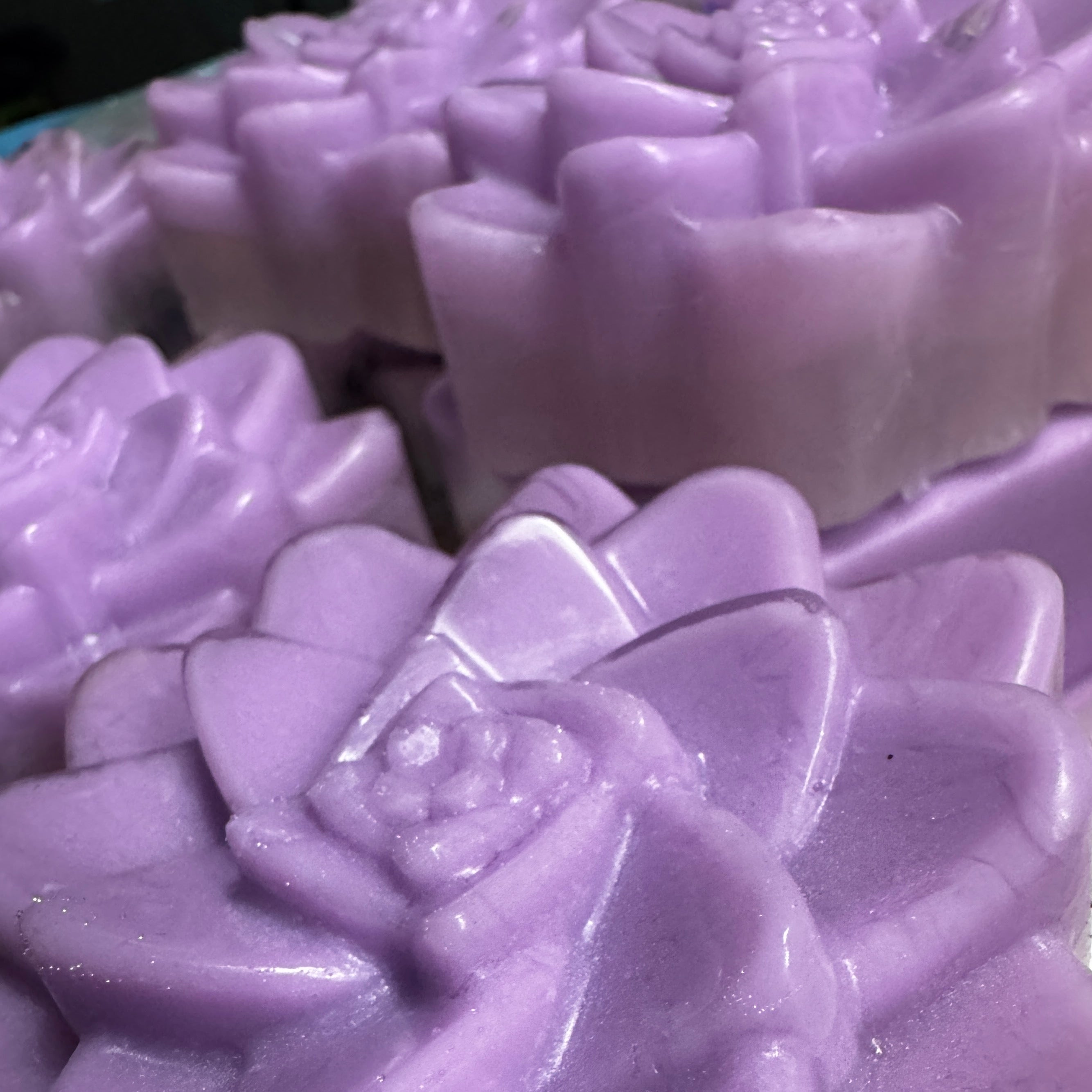 Blackwater Bath Bar – Ravintsara & Cedarwood, white dye-free lotus-shaped soap bars